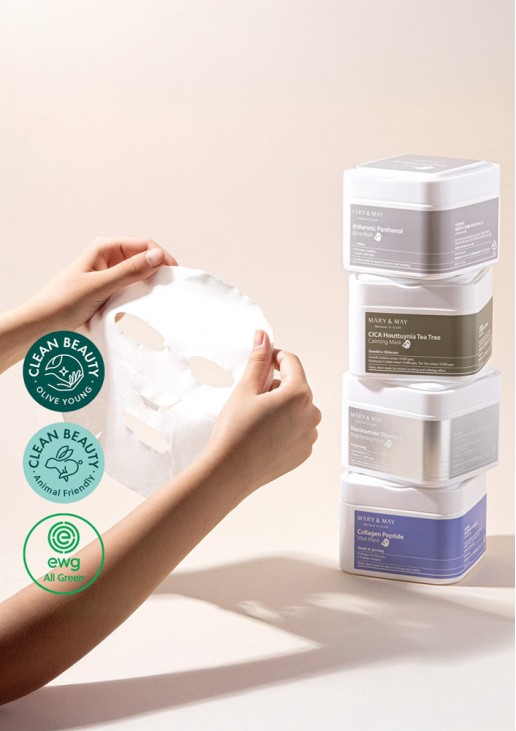 Collagen Peptide Vital Masks  Mary&May 