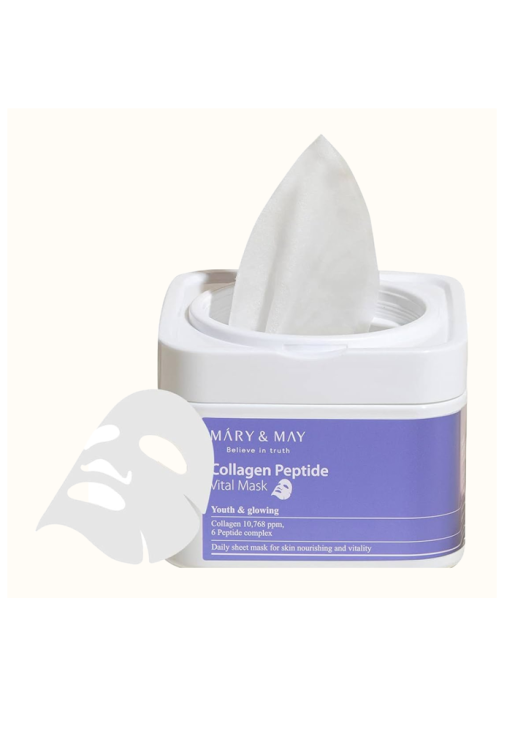 Collagen Peptide Vital Masks  Mary&May 