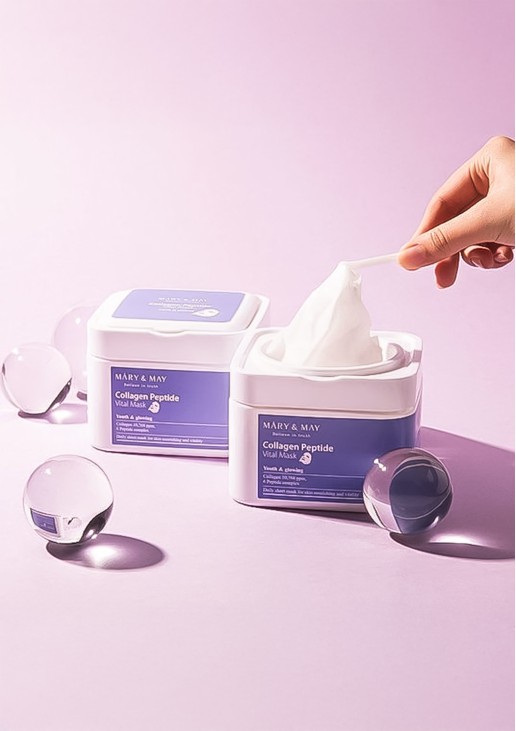 Collagen Peptide Vital Masks  Mary&May 