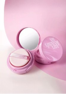 UNLEASHIA DON’T TOUCH GLASS PINK CUSHION SPF50+ 23W WITH CARE