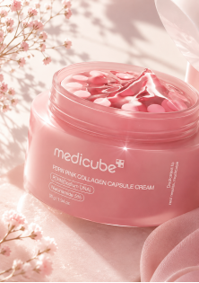 Medicube PDRN Pink Collagen Ενυδατική κρέμα προσώπου Capsule  (55g)