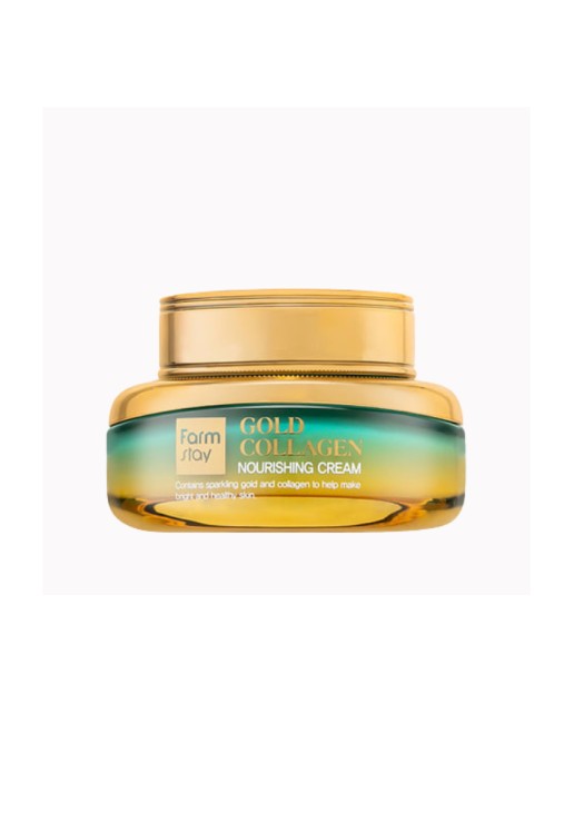 Farmstay Gold Collagen Αντιγηραντική Κρέμα Προσώπου (55ml)