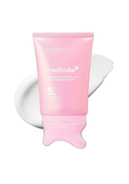Medicube PDRN Collagen Gua Sha Neck Wrinkle Κρέμα σύσφιξης 90gr