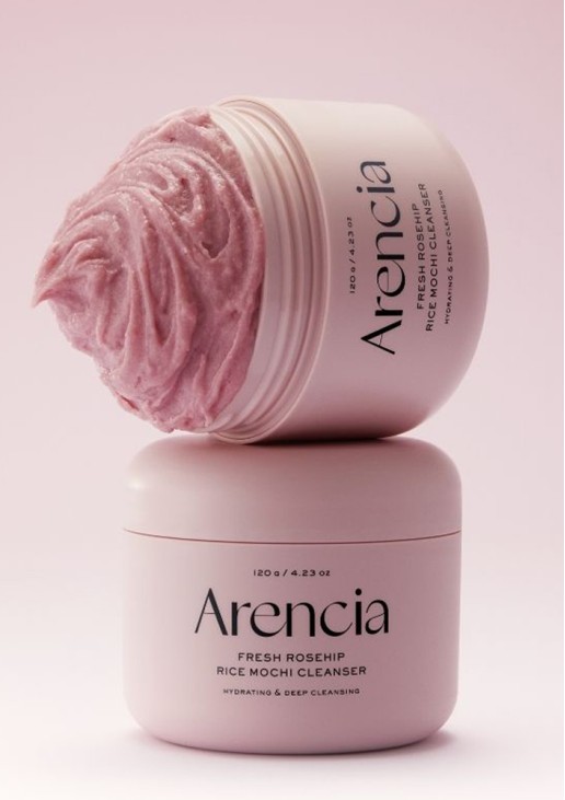 Arencia Fresh Rosehip Rice Mochi Cleanser 120gr