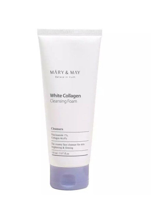 Mary & May White Collagen Αφρός Καθαρισμού