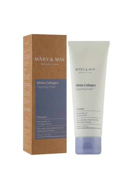 Mary & May White Collagen Αφρός Καθαρισμού
