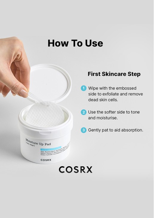 COSRX One Step Moisture up Pad (70 επιθέματα)