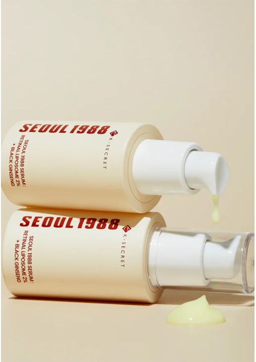 K-SECRET Seoul 1988: Retinal Liposome 2% + Black Ginseng – Anti-Aging Serum