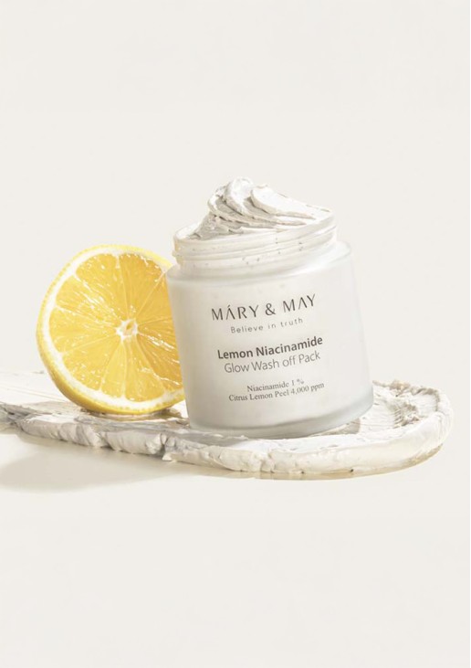 Lemon Niacinamide Glow Κρεμώδης Μάσκα Προσώπου για Λάμψη 