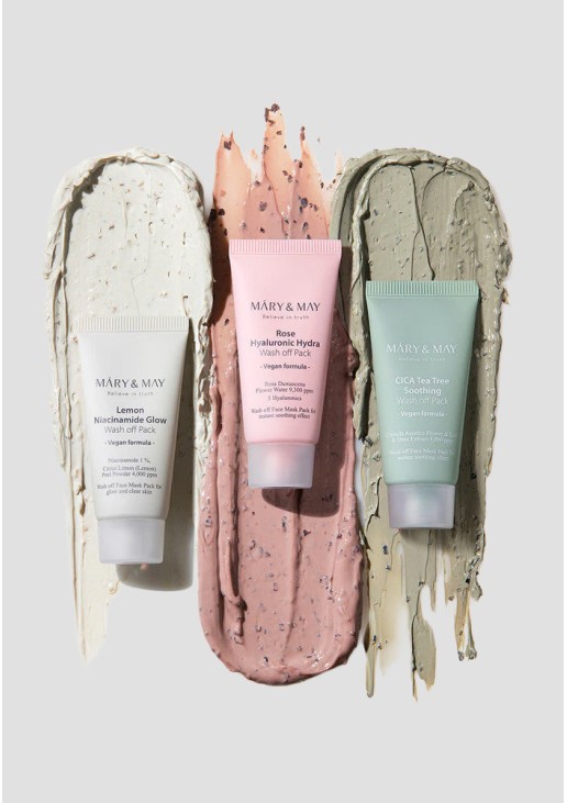 Mary&May - Rose Hyaluronic Hydra Wash off Pack 30gr