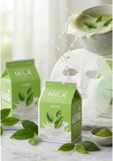 A’pieu – Green Tea Milk One-Pack Face Mask, 1 τεμάχιο 