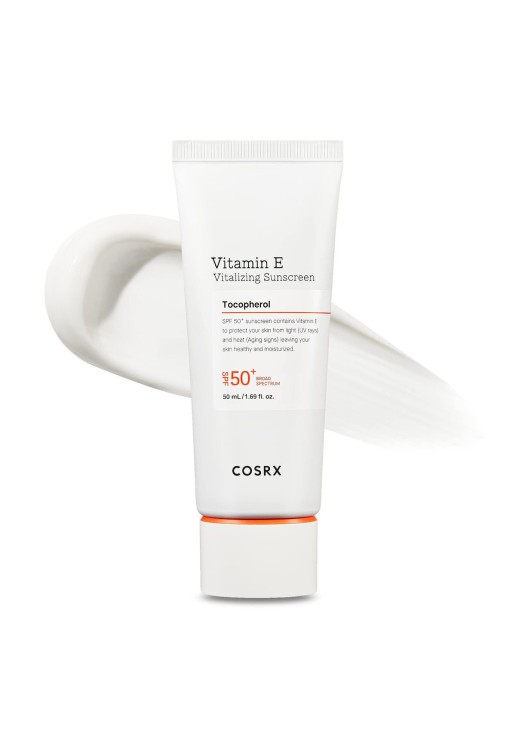 Cosrx Vitamin E Vitalizing Αντηλιακή κρέμα Προσώπου SPF 50+ (50 ml)