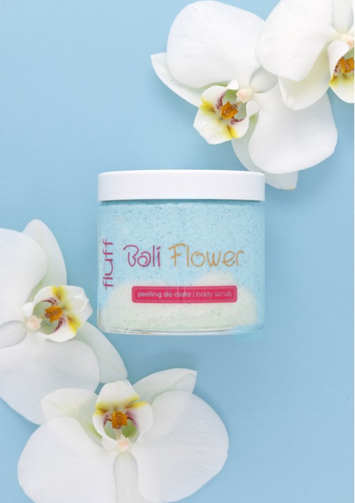 Fluff Body Scrub Bali Flower 