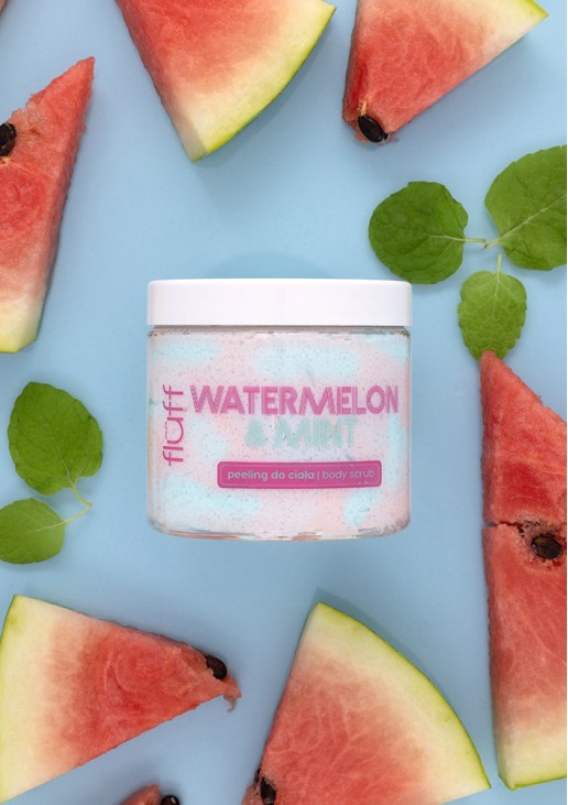 FLUFF WATERMELON & MINT BODY SCRUB 