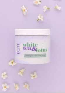 Fluff Body Scrub White Tea & Lotus Fluff Body Scrub White Tea & Lotus