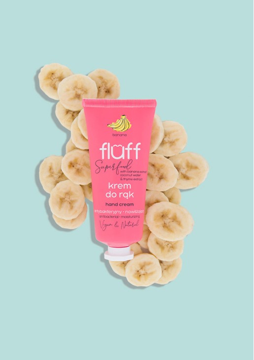 Fluff Banana Antibacterial Hand Cream