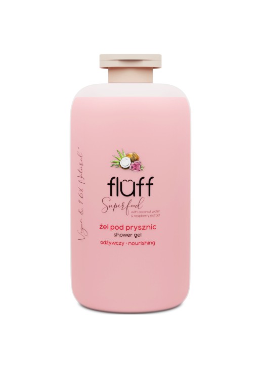 Fluff Coconut & Raspberry Nourishing Shower Gel Fluff Coconut & Raspberry Nourishing Shower Gel