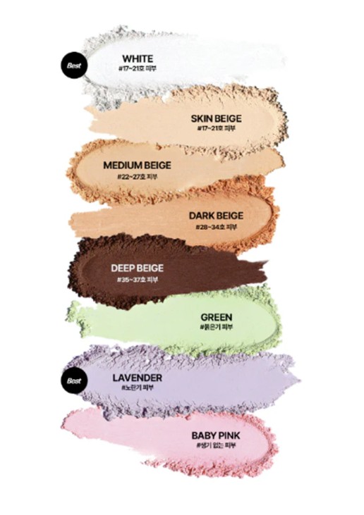 Tfit Cover Up Pro Concealer Palette 3-in-1 Full Coverage Color Correcting 01Neutral