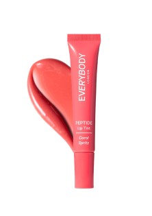Everybody London Lip Balm with Gentle Tint and Peptides Moisturizing Coral