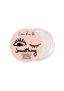 Lovely Under Eye Smoothing Setting Powder - Lightweight Loose Powder For Under Eyes, 3g