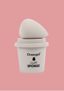 DONEGAL Morning Coffee Latte Makeup Sponge with Case
