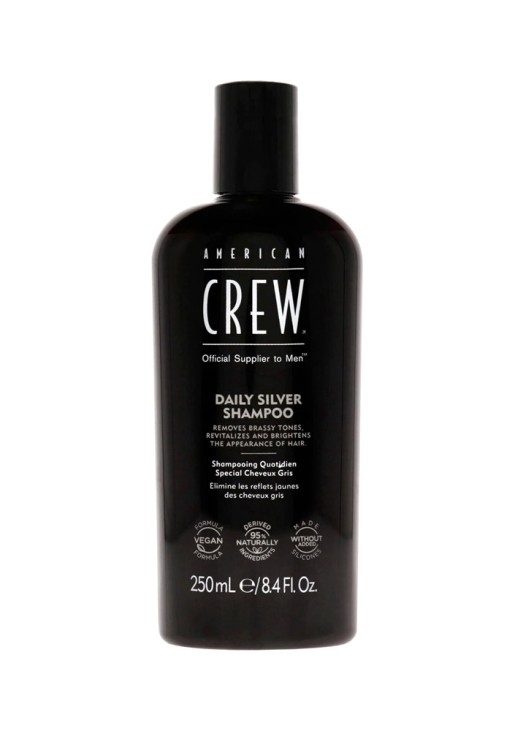 American Crew Daily Silver Shampoo For Men 8.45oz
