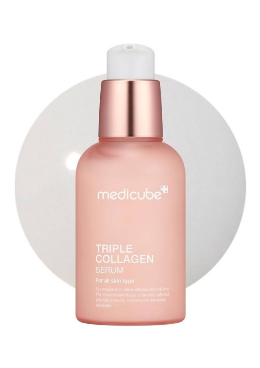 Medicube Triple Collagen Serum Προσώπου – Αντιγηραντικό Serum για Λάμψη & Σύσφιξη 55ml